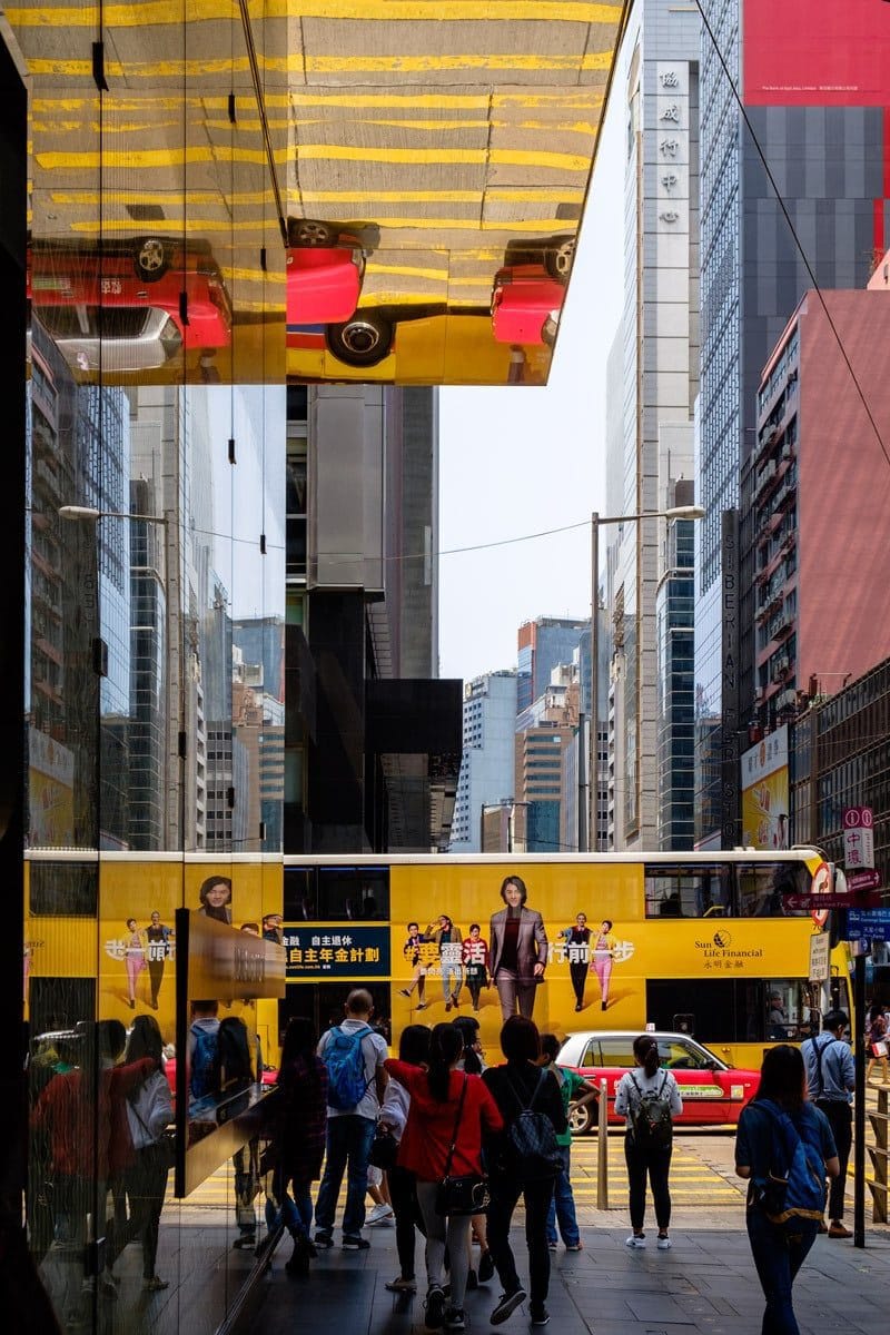 Down town Hong Kong Island. Hong Kong.