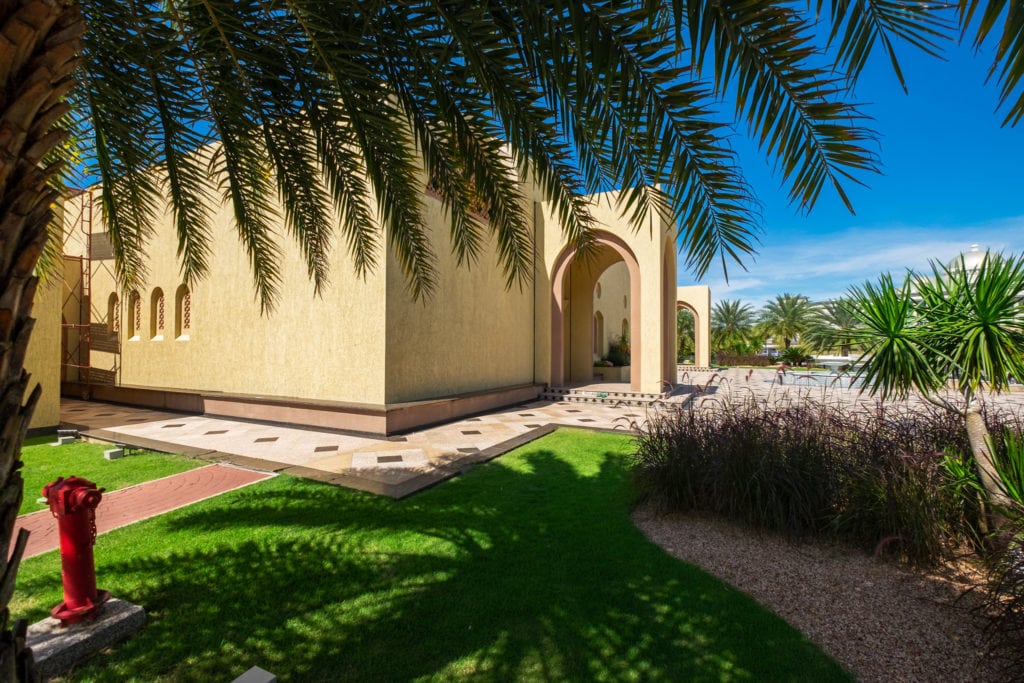 Different angle of Ash-Shaliheen Mosque. Bandar Seri Begawan, Sultanate Brunei.