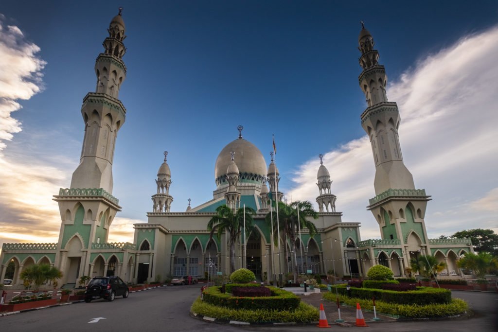Masjid Kg Perpindahan Lambak Kanan Mosque, Muara District, Brunei.